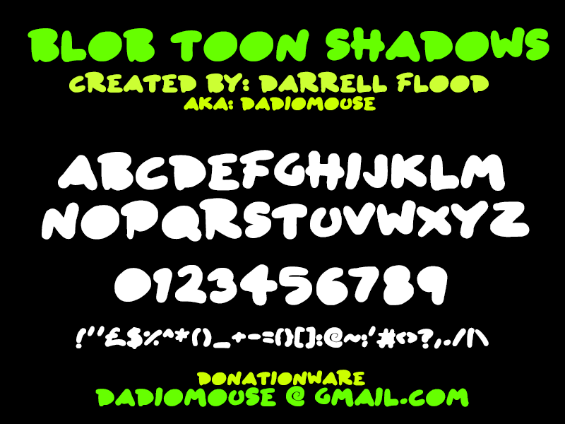 Blob Toon Shadows